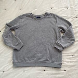 Karen Scott Sport Essential Light Gray Sweatshirt Size Small